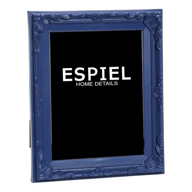 Κορνίζα polyresin Μπλε 10x15cm Espiel SOF133