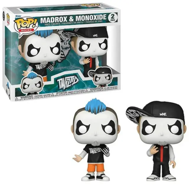 Funko Pop! Rocks: Twiztid - Madrox + Monoxide Figure