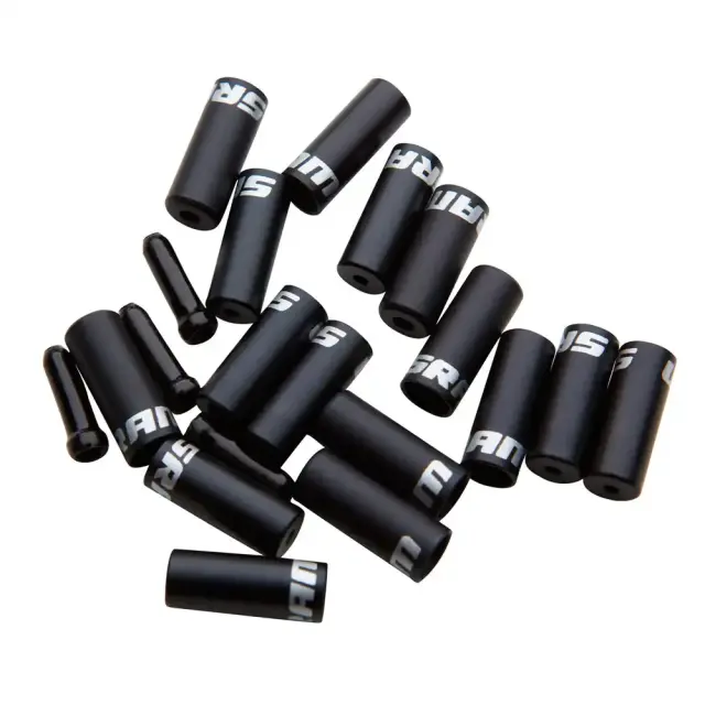 ΦΩΛΙΕΣ SRAM SRAM ALUMINUM ΜΑΥΡΕΣ ΣΕΤ (SHIFT 4.0MM QTY 10, BRAKE 5.0MM QTY 6, CABLE TIP QTY 4)