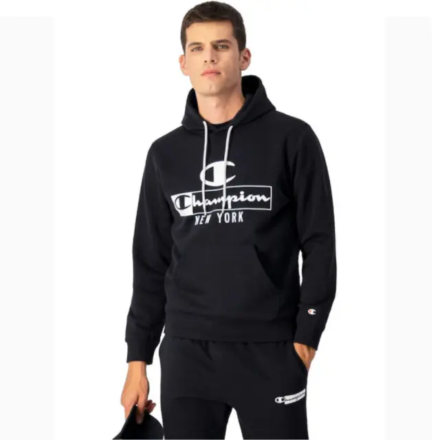 CHAMPION HOODED SWEATSHIRT - XL