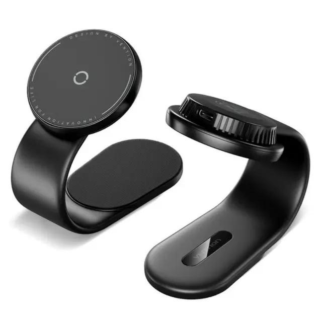 VENTION Magnetic Wireless Car Mount Charger Black (KSKB0) (VENKSKB0)