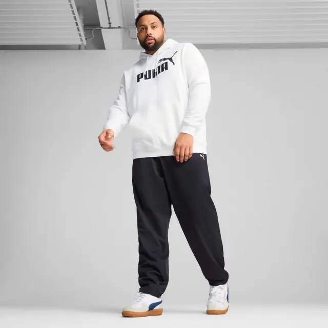 Puma Men's Essentials No1 Logo Fleece Hoodie Άσπρο 682570-02 (Puma) 3