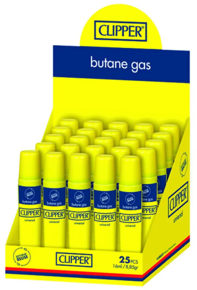 Clipper Αέριο για Αναπτήρες Butane Gas Mini 16ml - Mini Pocket 2