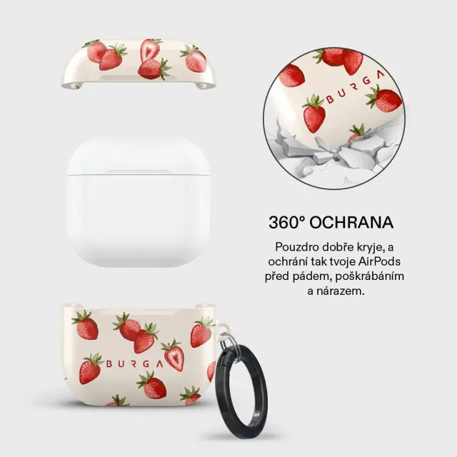 Burga Airpods Case, Freshly Picked - Airpods 4 2