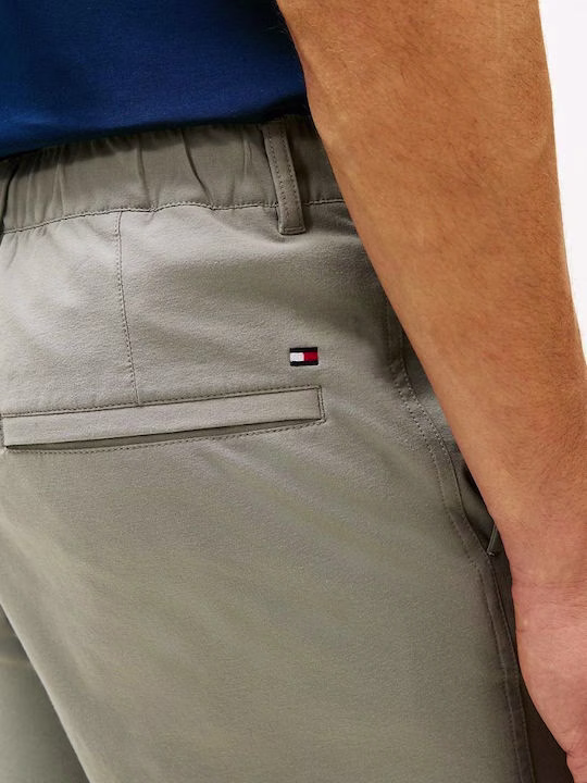 Tommy Hilfiger Ανδρική Βερμούδα Chino Γκρι Γκρι 3