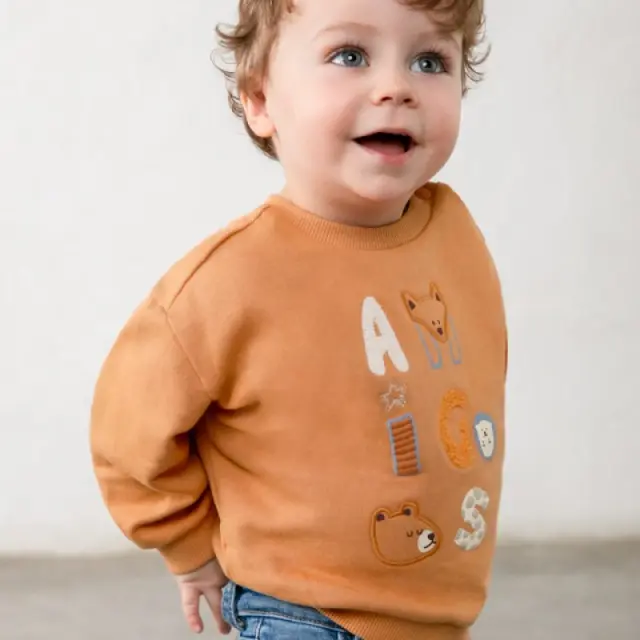 Baby 6 μηνών έως 4 ετών Φούτερ ζωάκια νέκταρ - 2Ε