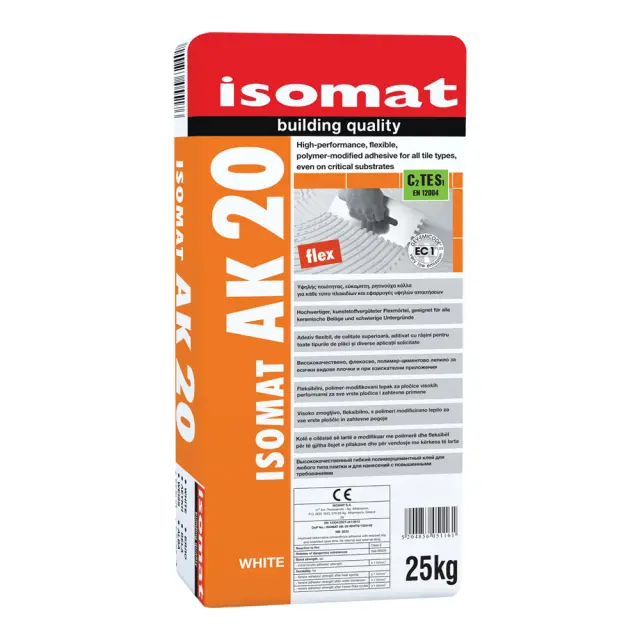 ISOMAT AK-20 ΛΕΥΚΟ 25KG