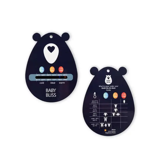 Υπνόσακος BabyBliss Σόφι Καμηλοπάρδαλη BlissJump Ποδαράκι 2.5tog Οργανικό Βαμβάκι Leaves Ciel 6-18Μηνών BLISS-JMP-S019 3