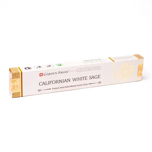 Αρωματικά Στικ Garden Fresh Californian White Sage Masala Incense Sticks 15g