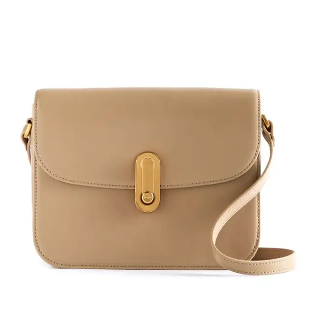 Γυναικεία Τσάντα Χιαστί Ted Baker Kkayli Polished Leather Satchel Bag 276340-TAUPE Μπεζ - One Size