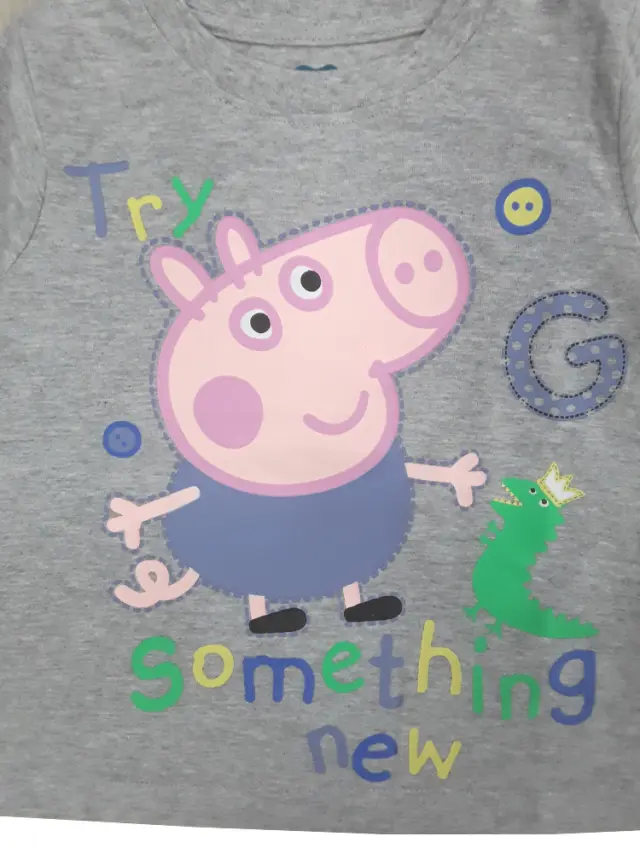 Μπλουζάκι Μακρυμάνικο Try Something New George Grey 8020388 - 24 M (92cm) 2