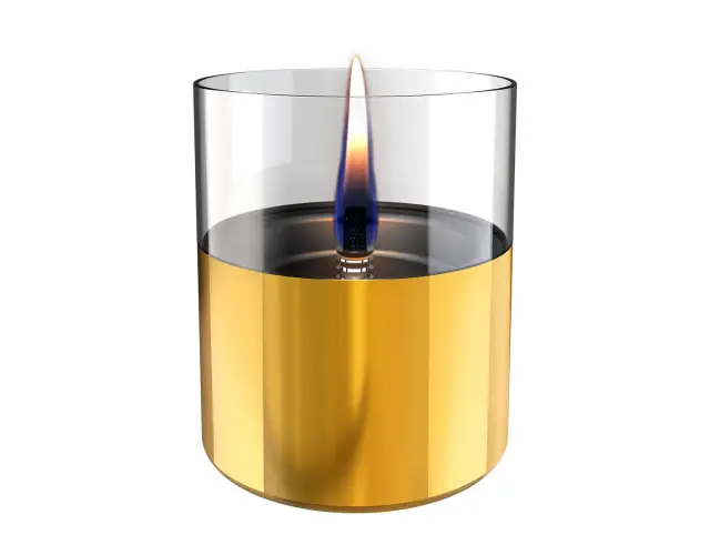 Επιτραπέζια Εστία Φωτιάς Lilly 10 Tenderflame με διάρκεια καύσης 9 - 10 ώρες, χωρητικότητα δεξαμενής 300ml και διαστάσεις 10x11.5cm - Gold TF-200005 3