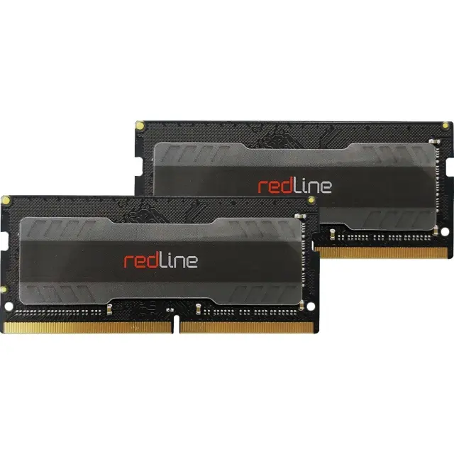 Mushkin SO-DIMM 64 GB DDR4-3200 (2x 32 GB) Dual-Kit (black, MRA4S320NNNF32GX2, Redline)