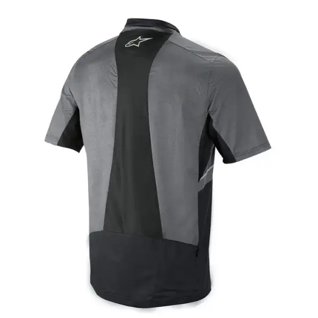 ΜΠΛΟΥΖΑ ALPINESTARS ALPS ΚΟΝΤΟ ΜΑΝΙΚΙ SS20 - ΜΑΥΡΟ-ΓΚΡΙ - LARGE 2