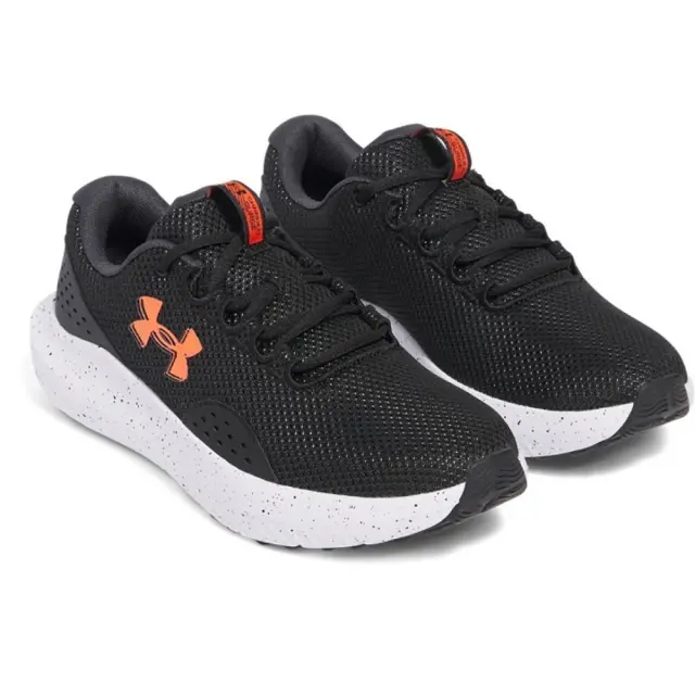 Under Armour Charged Surge 4 (3027000-004) - Γκρί-Πορτοκαλί 2