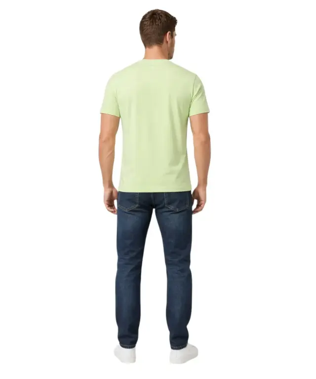 Rifle- Ανδρικό T-shirt RFT002-MENTA Πράσινο Ανοιχτό 2