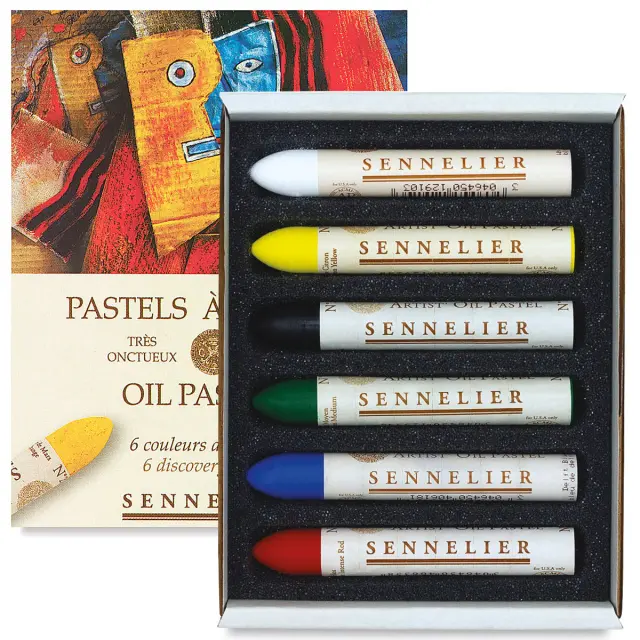 Sennelier Λαδοπαστέλ Σετ 6τεμ Discovery Colours