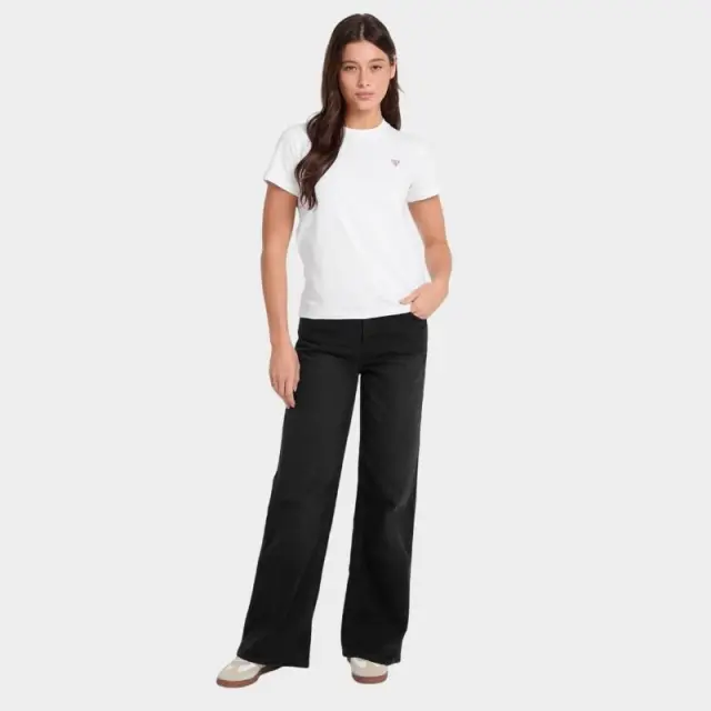 Guess - Γυναικείο T-Shirt Regular Fit W4YI10J1314-G011 Λευκό - XL 2