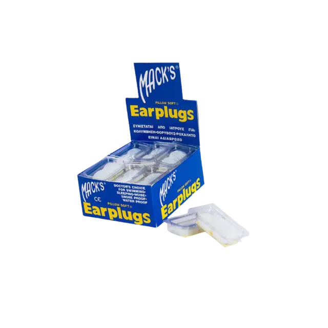 Mack's Earplugs Ωτοασπίδες Σιλικόνης 2τμχ