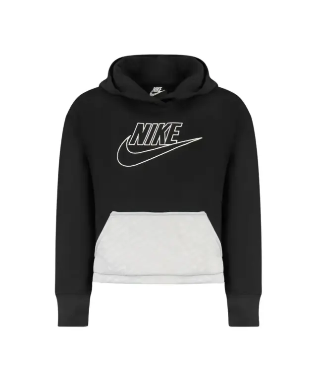 Nike - Παιδική Μπλούζα Φούτερ Kids Zip-Up 36I265-023 Μαύρο - 4 ετών 2