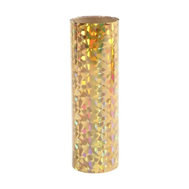 Μεταλλικό φύλλο σε ρολό Sparkling Gold, 15,5x50cm