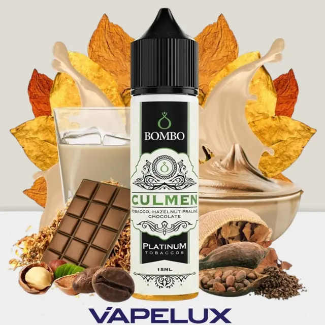 Bombo Platinum Tobaccos Flavor Shots Culmen 15ml to 60ml