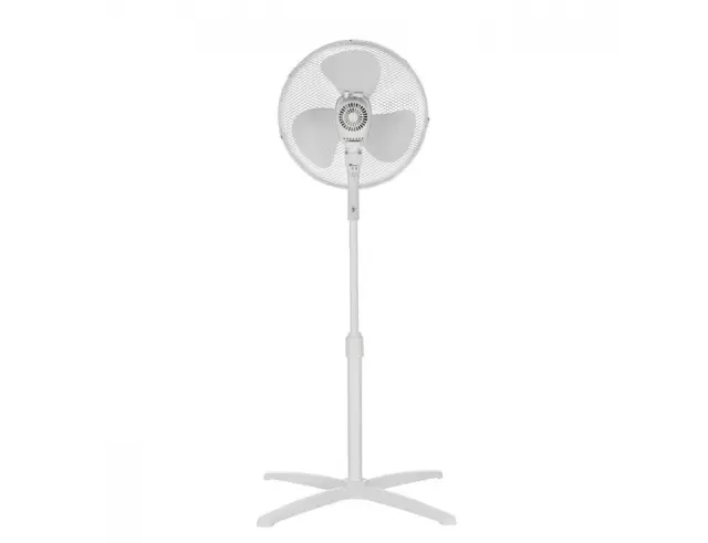 Ανεμιστήρας Ορθοστάτης Midea FS40-21M με διάμετρο 40cm, ρυθμιζόμενο ύψος, ισχύ 40W και 3 ταχύτητες - ΛευκόFS40-21M 3
