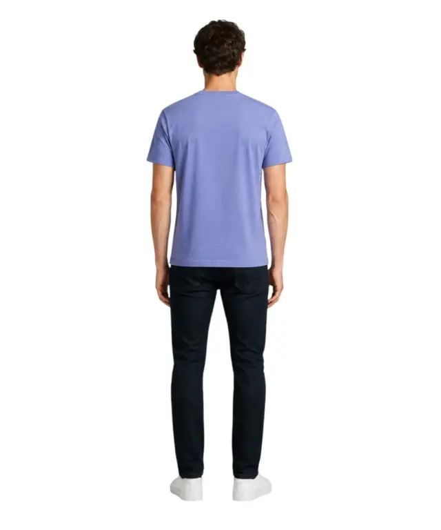 Pepe Jeans - Ανδρικό T-shirt Jacko Regular Fit PM508664-576 Μπλε Ραφ 3