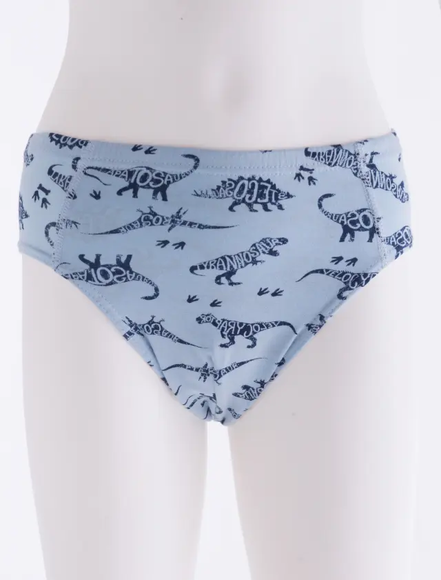 Slip Kid Dinosaurs Γαλάζιο