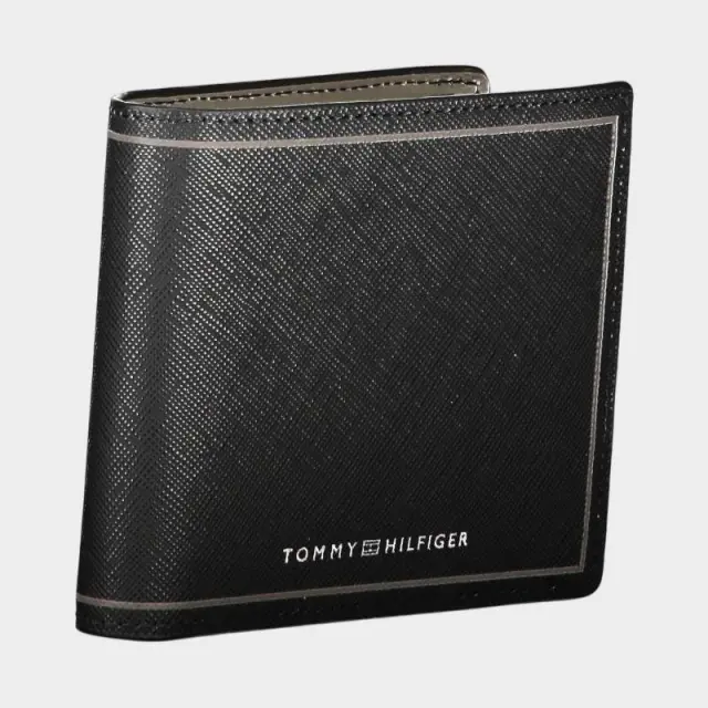 Tommy Hilfiger - Ανδρικό Πορτοφόλι Th Saffiano Cc And Coin AM0AM11859-BDS Μαύρο 3