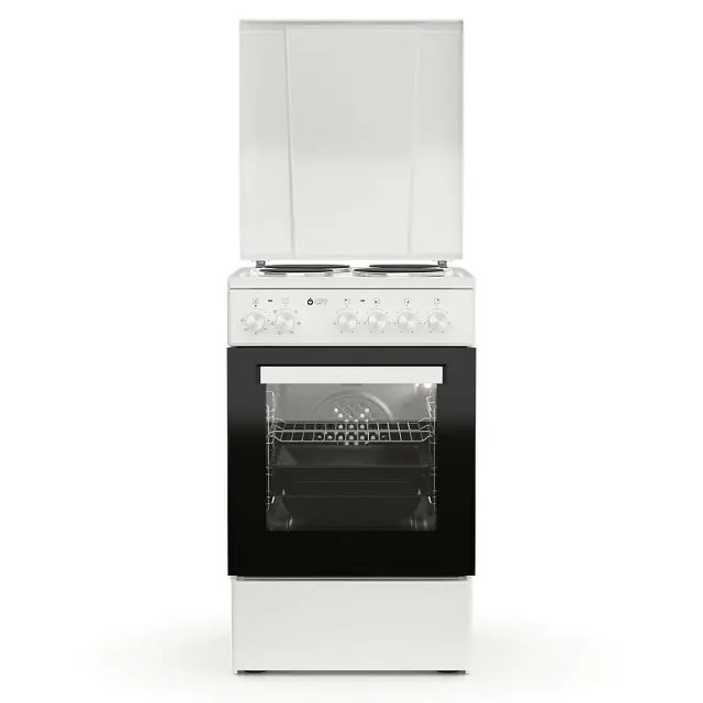Thermogatz TGS E50 WH Κουζίνα 47lt με Εμαγιέ Εστίες Π50εκ. Λευκή 3