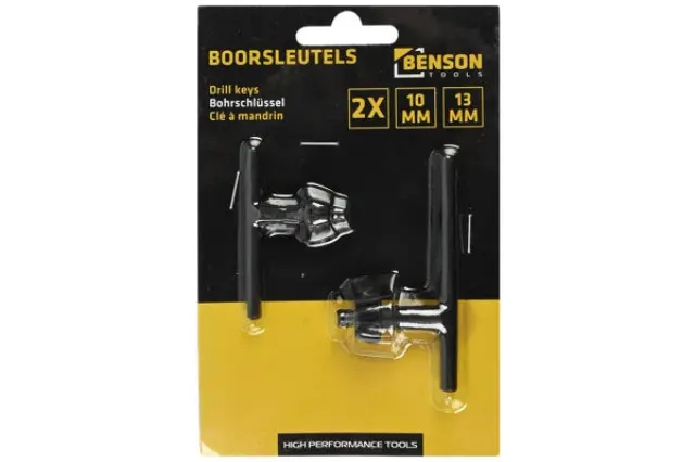 Drill keys 2 pieces 10 + 13 mm