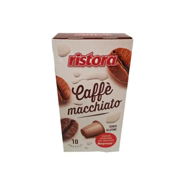 Ristora Caffe Macchiato Nespresso κάψουλες - 10 τεμ.