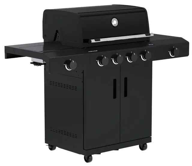 Ψησταριά Υγραερίου Outdoorchef Heat C-435 RB με πλευρική εστία υπέρυθρων, ισχύ 12.4kW + 4.4kW + 3.6kW και διαστάσεις 145x63x119cm18.128.94