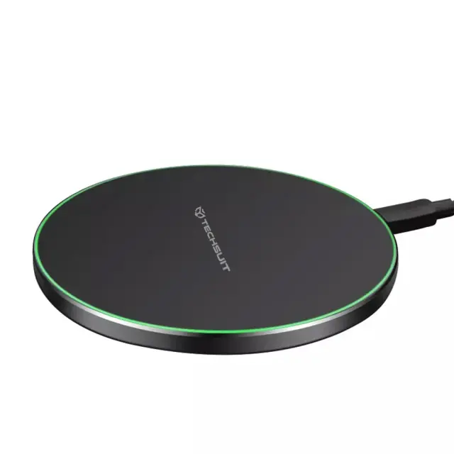 Techsuit Mobile Wireless Charger for Phone RGB Colors 10W Black 2