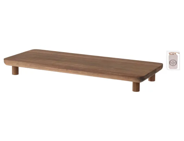 Επιφάνεια Σερβιρίσματος Excellent Houseware από Ξύλο Ακακίας, με διαστάσεις 36x14.5x3cm CY4654920 2