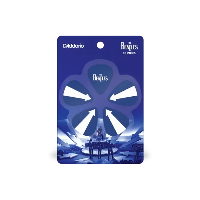 D'Addario 1CWH4-10B10 The Beatles 1964 Tour Ed Sullivan Stage Πένες Medium (Συσκευασία 10 τμχ)