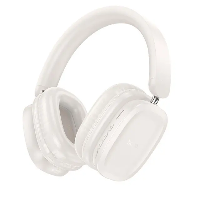 Hoco Ασύρματα Over Ear Ακουστικά Άσπρα W51