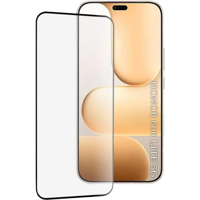 Full Cover Tempered Glass για Honor 600/600 Pro-Black OEM