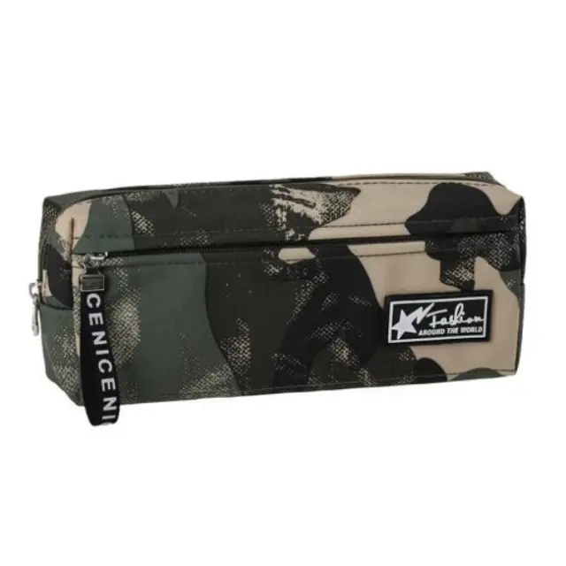 Statovac Κασετίνα Βαρελάκι Camo Fashion Πράσινη (118004)