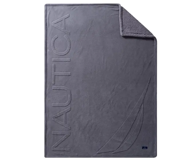 ΔΙΑΚΟΣΜΗΤΙΚΟ ΡΙΧΤΑΡΙ ΠΟΛΥΘΡΟΝΑΣ NAU COAST 130X180 NEF-NEF HOMEWARE GREY