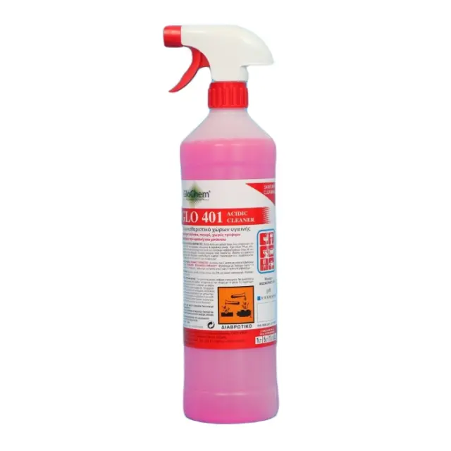 Όξινο Καθαριστικό WC Glo 401 1lt