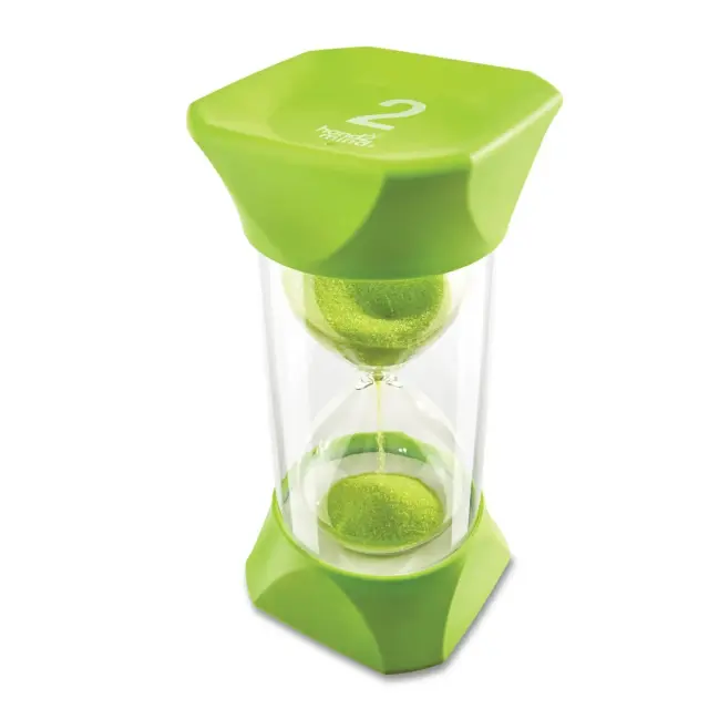 hand2mind Κλεψύδρα Jumbo Sand Timer – 2 Λεπτά 93067