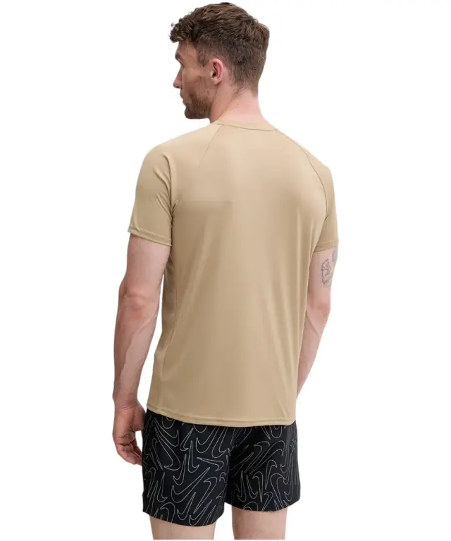 Nike - Ανδρικό T-shirt Hydroguard Essential Standard Fit NESSA586-241 Μπεζ 2