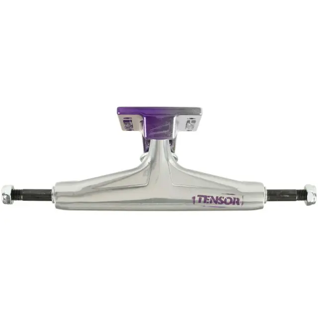 Tensor Stencil Mirror Aluminum Skateboard Trucks - Purple Fade Μωβ