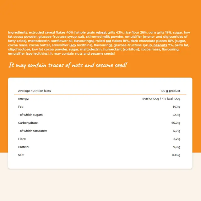 Cerbona Dark Chocolate Muesli 2