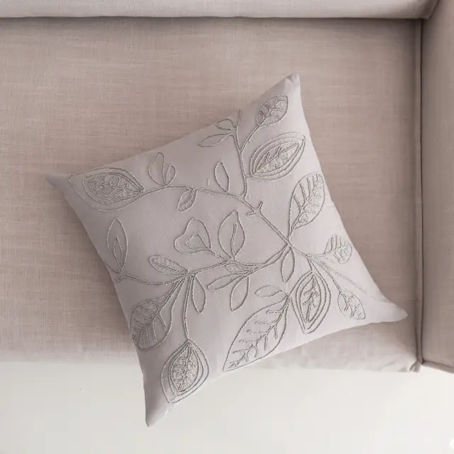 Μαξιλαροθήκη 43x43cm GOFIS HOME Pale Water Grey 381/ 34 2