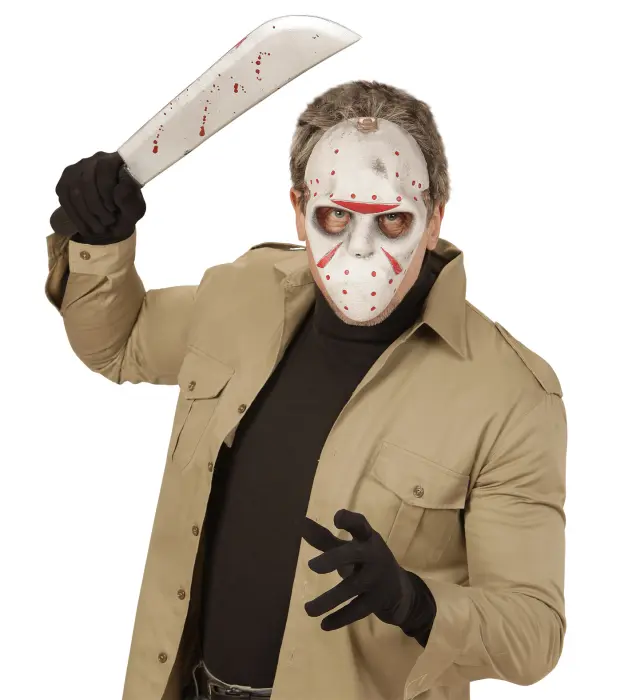Αποκριάτικο Αξεσουάρ Μάσκα Horror Hockey (Widmann) (W-00358) 3