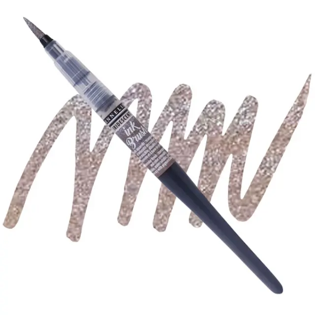 Sennelier Πινέλo Μελανιού 02 Iridescent Silver