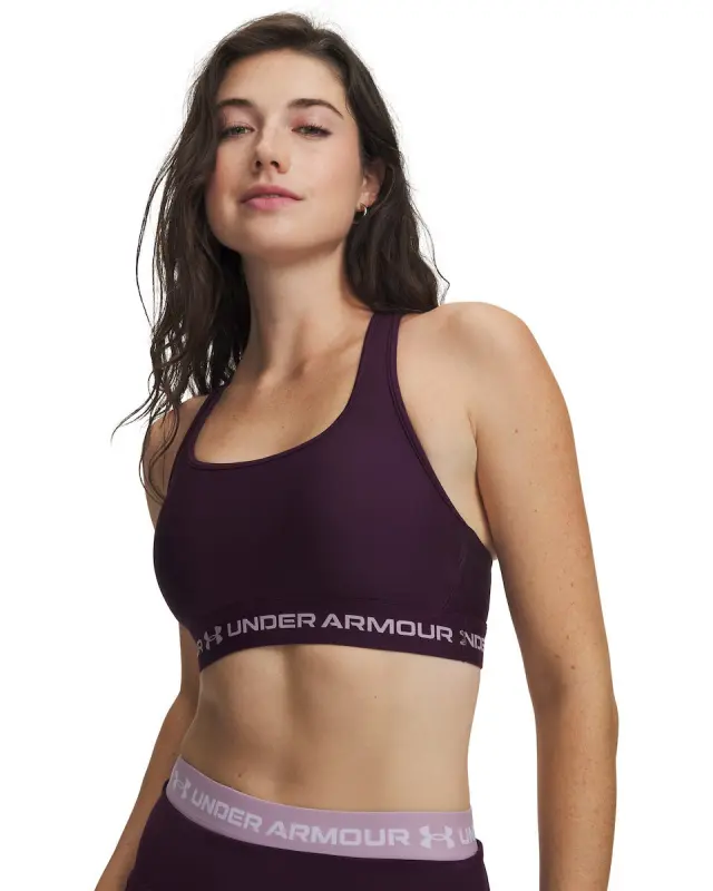Under Armour Women's Crossback Mid Bra Βιολετί 1361034-526 (Under Armour) - XLarge 3